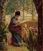 Camille Monet at Work